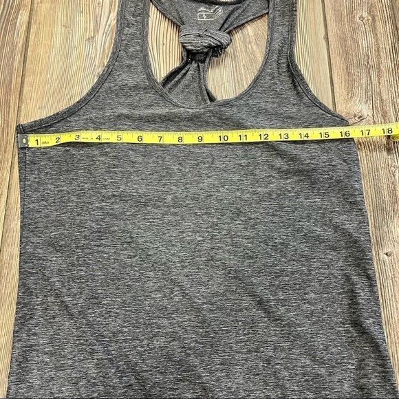 EDDIE bauer workout tank medium gray racerback - Picture 4 of 6